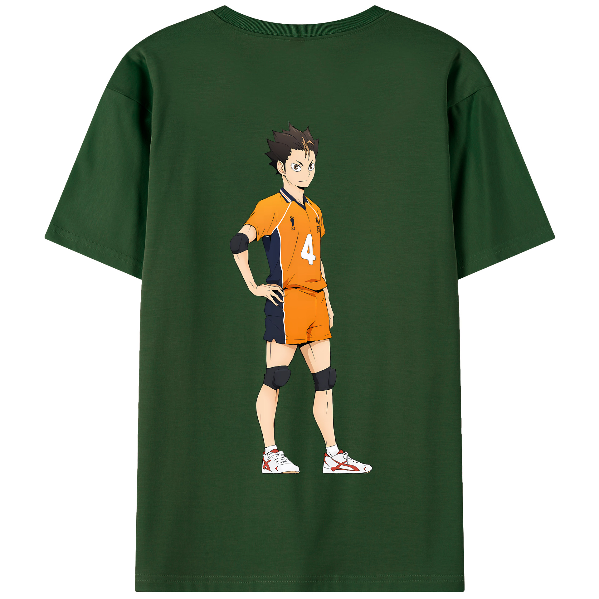（画像用） ハイキュー!! Haikyu!! 綿100％半袖Tシャツ（背面プリント）